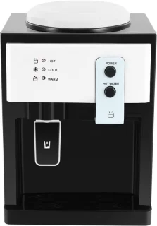 Elektrische waterdispenser met koud en warm water - wit