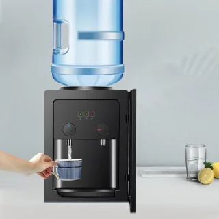 Elektrische waterdispenser tafelmodel zwart