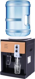 De Elektrische waterdispenser voor waterflessen in één oogopslag