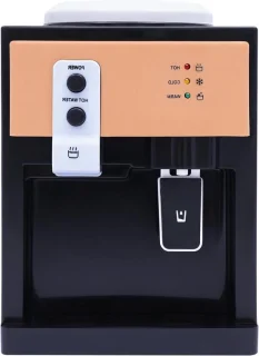 Elektrische waterdispenser warm en koud zwart