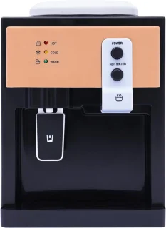 Elektrische waterdispenser - warm en koud - zwart
