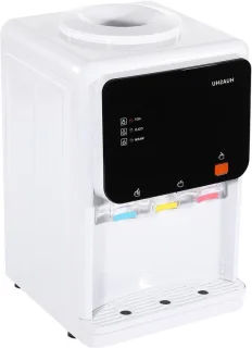 Elektrische waterdispenser warm/koud wit