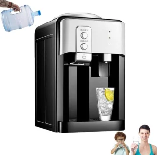 Elektrische waterdispenser warm/koud wit