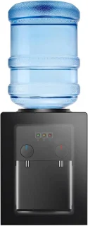 Elektrische waterdispenser zwart