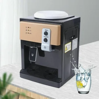 Elektrische waterdispenser zwart