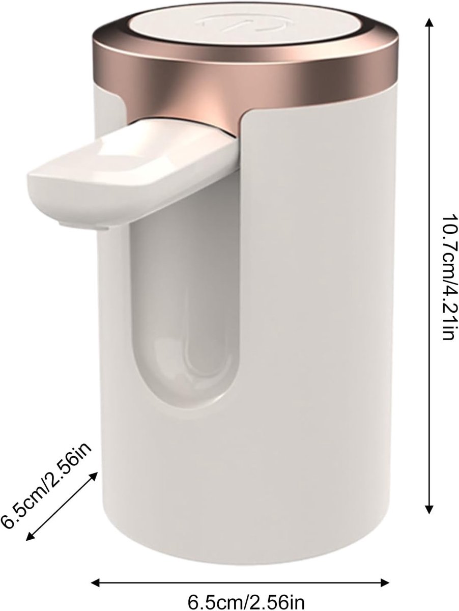 Wat vinden we goed aan de Elektrische Waterflesdispenser Wit 10,7x6,5x6,5 cm