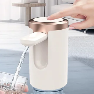Elektrische Waterflesdispenser Wit 10,7x6,5x6,5 cm