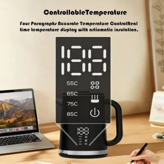 Wat vinden we goed aan de Elektrische waterkoker 1,7 L roestvrijstalen behuizing Zwart