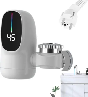 Elektrische Waterkraan Keuken & Badkamer Wit