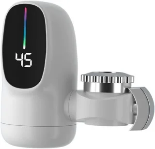 Elektrische waterkraan wit