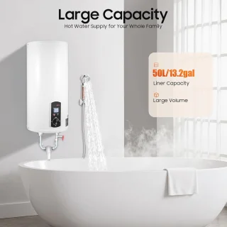 Elektrische waterverwarmer 50 L