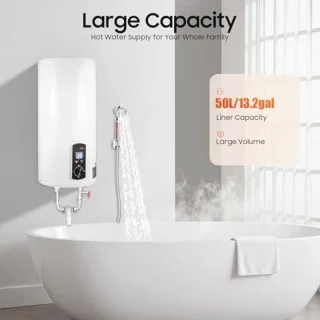 Elektrische waterverwarmer 50 L