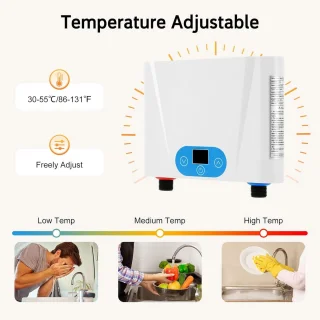 Elektrische waterverwarmer 5,5 kW 220V
