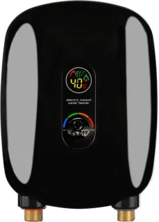 Elektrische waterverwarmer 6,5 kW zwart