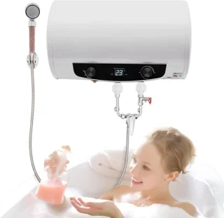 Elektrische waterverwarmer - directe boiler - 50 liter - wit