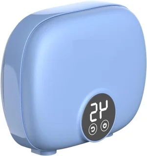 Elektrische waterverwarmer doorstroomboiler direct blauw