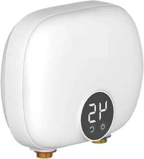 Elektrische waterverwarmer - doorstroomverwarmer - wit