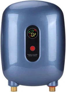 Elektrische waterverwarmer mini boiler 265mm blauw