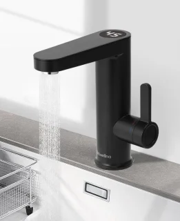 Elektrische waterverwarmer voor badkamer en keuken