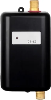 Elektrische waterverwarmer voor douche - zwart