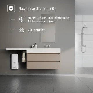 Elektronische doorstroomboiler 18/21/24 kW