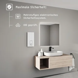 Elektronische doorstroomboiler