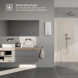 Elektronische doorstroomboiler