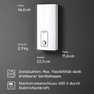 Elektronische doorstroomboiler