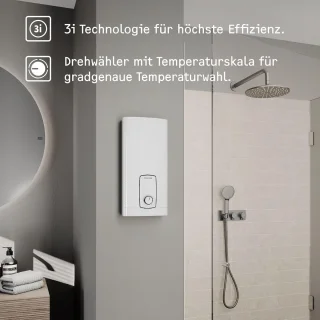 Elektronische doorstroomboiler