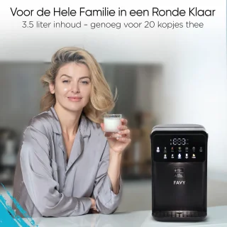 Favy Pro Heetwaterdispenser 3,5 L Zwart