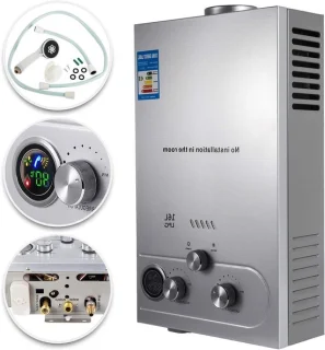 Gas water verwarmer direct