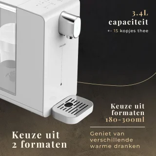 Glacielle Heetwaterdispenser 3.4L Wit
