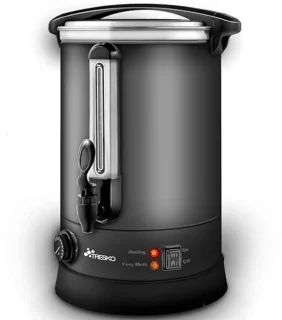 Glühweinautomat en warmwaterdispenser RVS