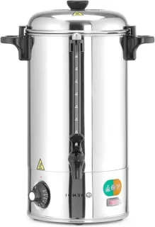 Glühweinketel waterkoker 9 liter zilver