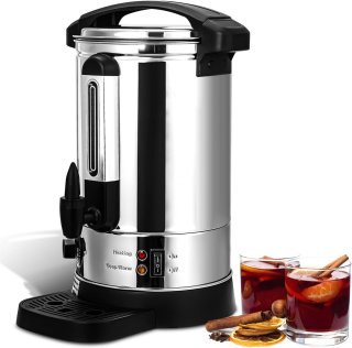 De Glühweinkoker RVS 8 L in één oogopslag