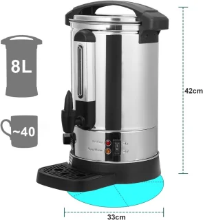 Glühweinkoker RVS 8 L