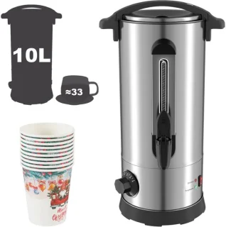 Glühweinpan 10 L met tapkraan