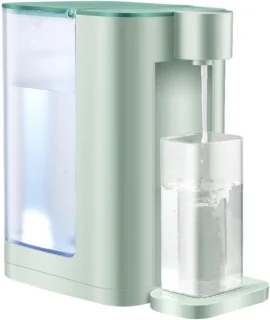 Groene heetwaterdispenser