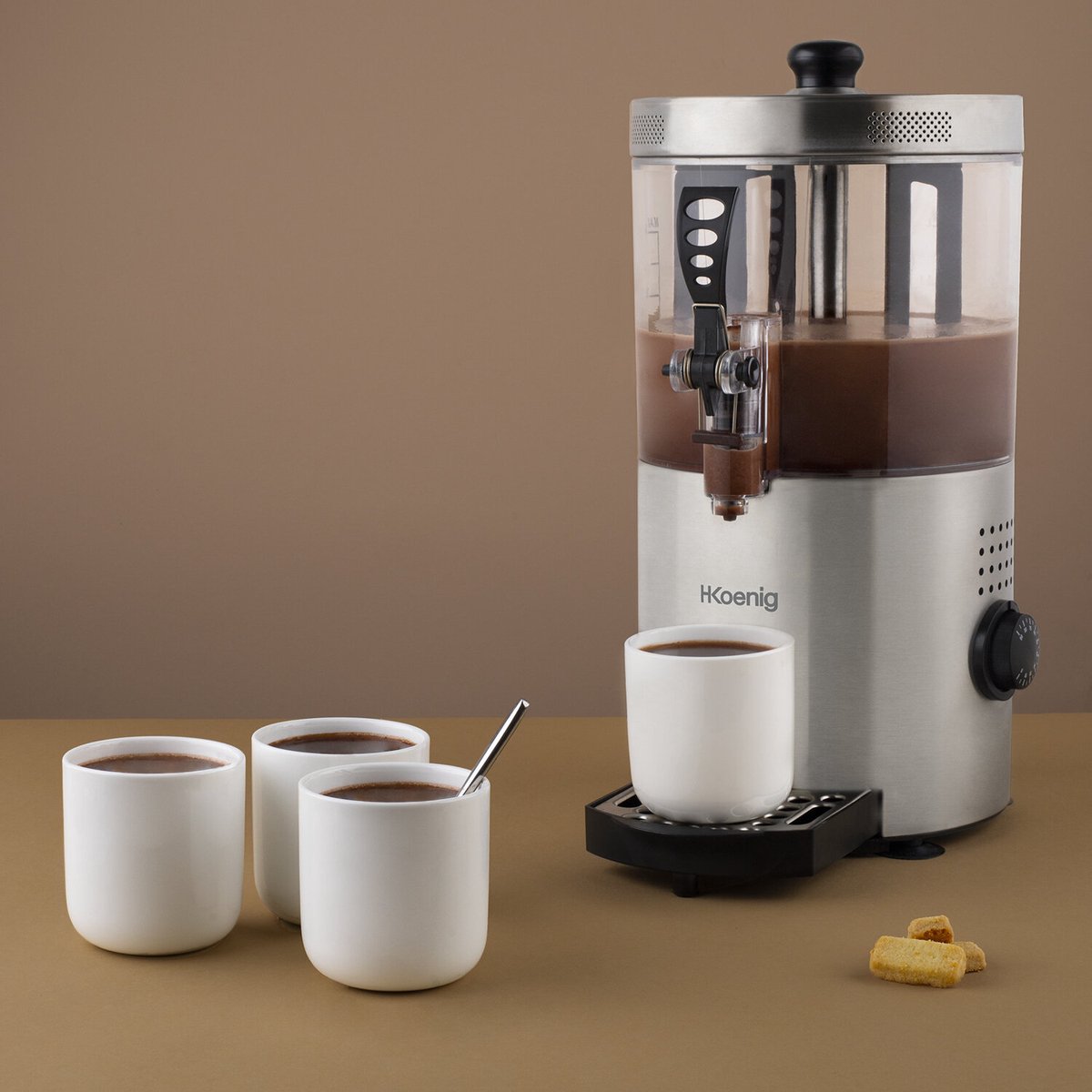 H. Koenig SHK800 Warme Chocolademelk Dispenser 3L