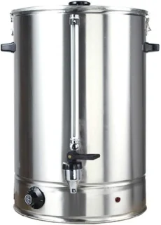 Heet water urn 10 liter zilver