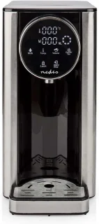Heetwater dispenser 2.7 liter aluminium zwart