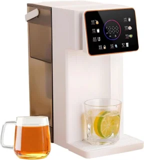 Heetwater dispenser - kokendwater apparaat - 6 temperatuurstanden - 3L tank - beige