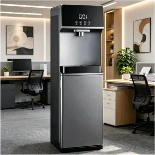 Heetwater- en waterkoelerdispenser grijs