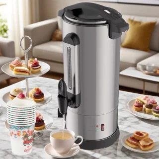 heetwaterdispenser 10 L, RVS 201 + ABS