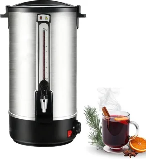 Heetwaterdispenser 20 liter zilver