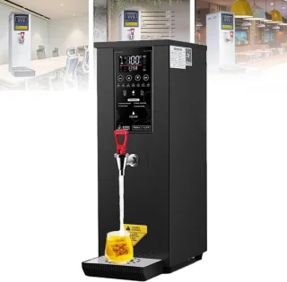 Heetwaterdispenser 25 liter zwart