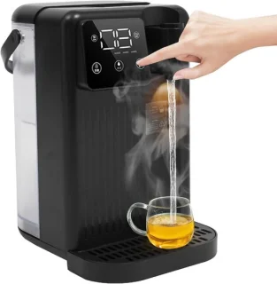 Heetwaterdispenser 3 liter zwart