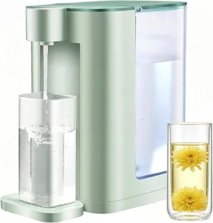 Heetwaterdispenser, 6 temperatuurstanden, 3 liter, groen