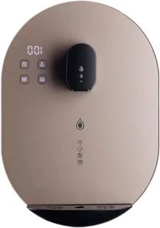 Heetwaterdispenser doorstroomverwarmer champagne goud