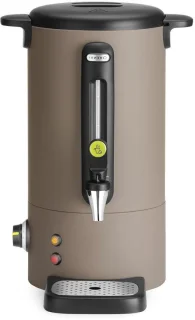 Heetwaterdispenser glühweinketel 9 liter taupe